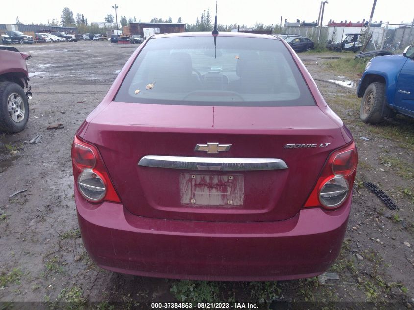 2014 CHEVROLET SONIC LT - 1G1JD5SH6E4131564