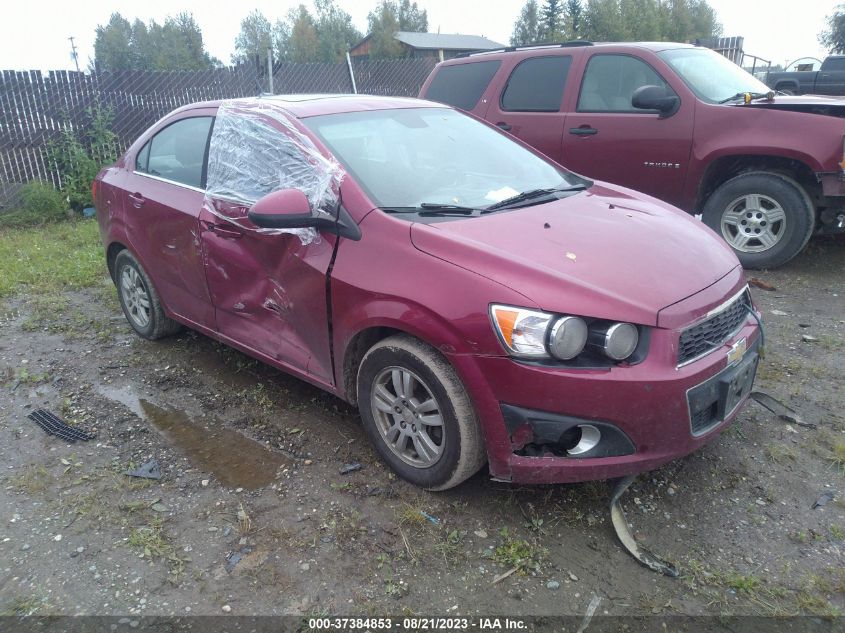 2014 CHEVROLET SONIC LT - 1G1JD5SH6E4131564