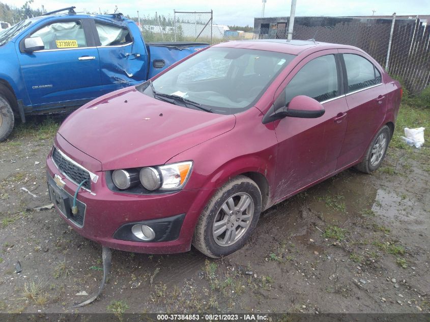 2014 CHEVROLET SONIC LT - 1G1JD5SH6E4131564