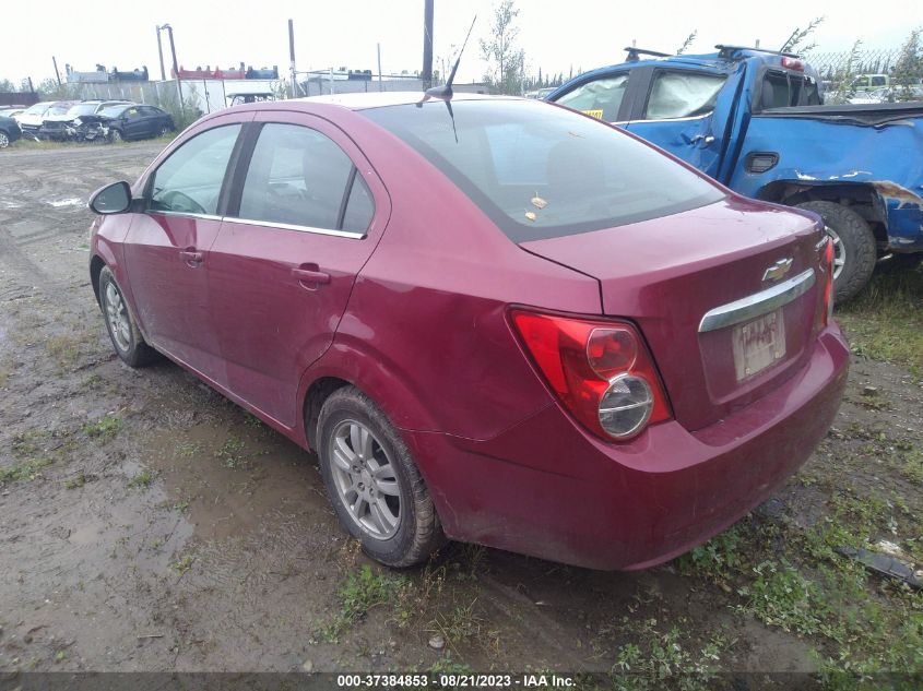 2014 CHEVROLET SONIC LT - 1G1JD5SH6E4131564