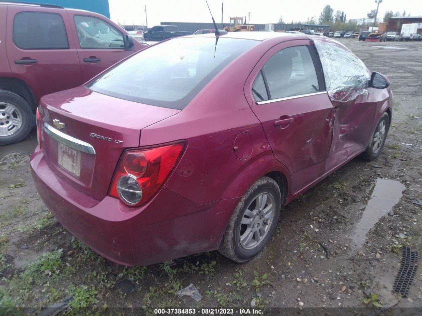 2014 CHEVROLET SONIC LT - 1G1JD5SH6E4131564