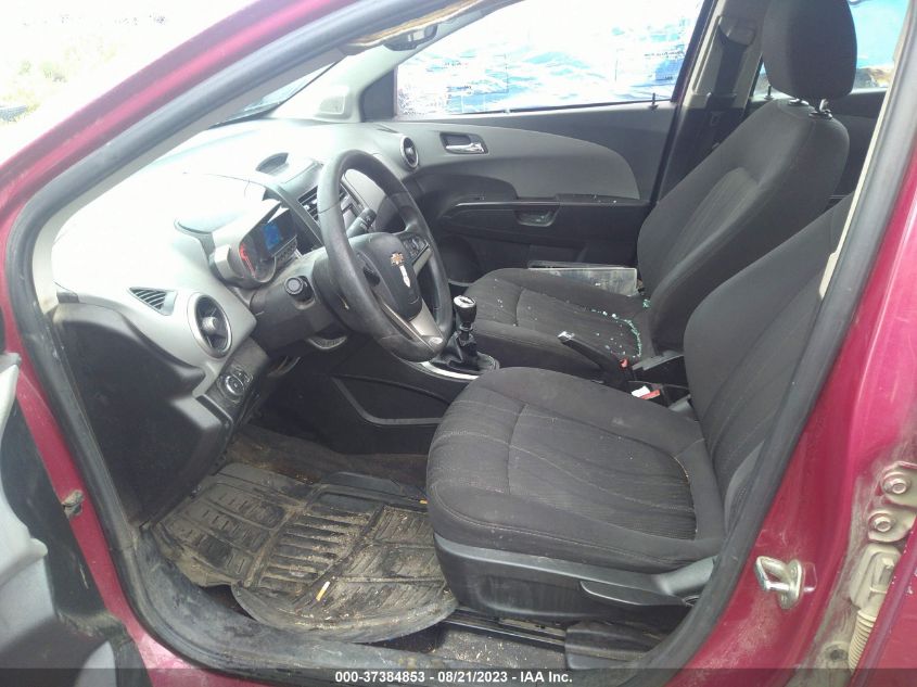 2014 CHEVROLET SONIC LT - 1G1JD5SH6E4131564