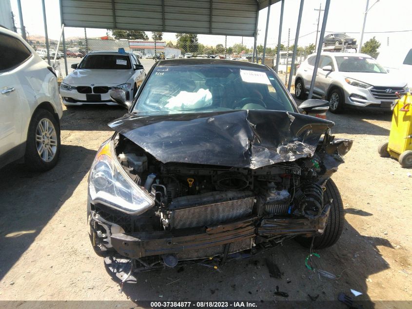 2016 HYUNDAI VELOSTER TURBO - KMHTC6AE7GU299731