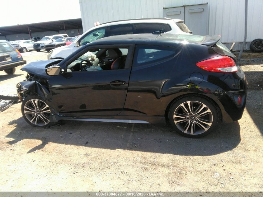 2016 HYUNDAI VELOSTER TURBO - KMHTC6AE7GU299731