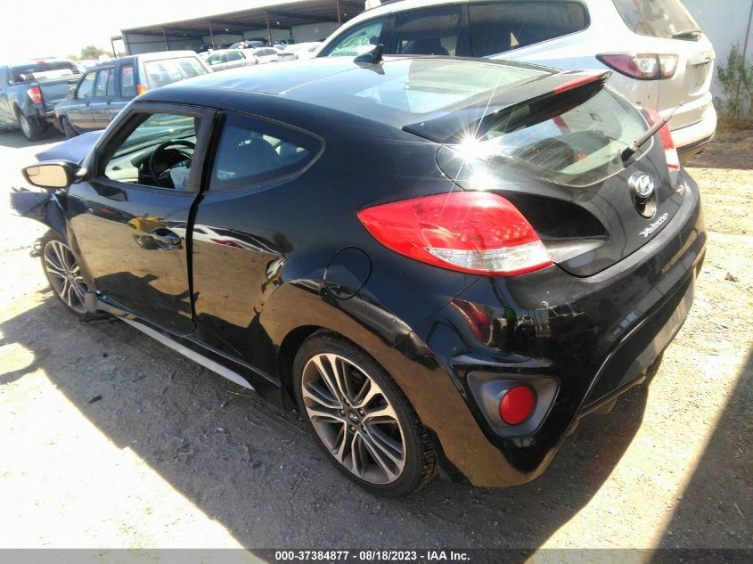 2016 HYUNDAI VELOSTER TURBO - KMHTC6AE7GU299731