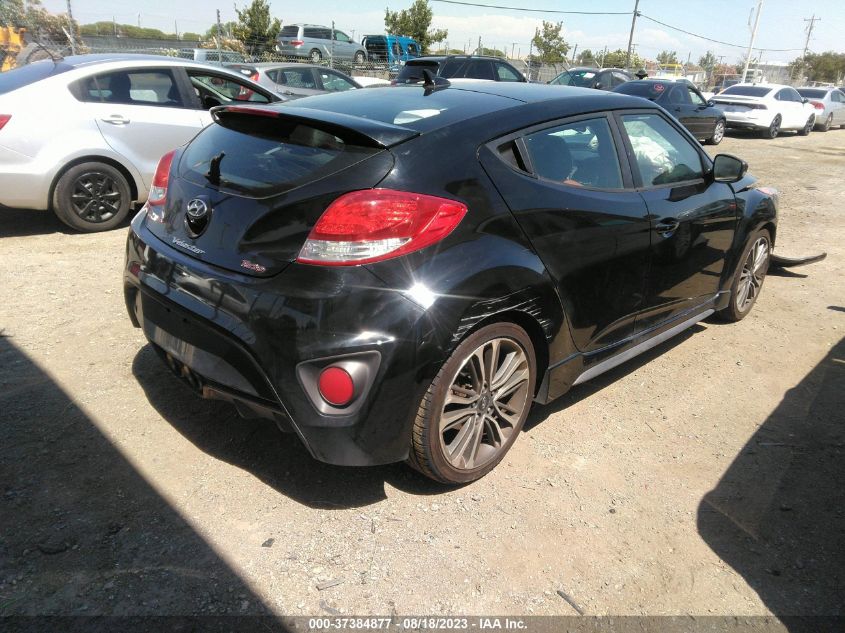 2016 HYUNDAI VELOSTER TURBO - KMHTC6AE7GU299731