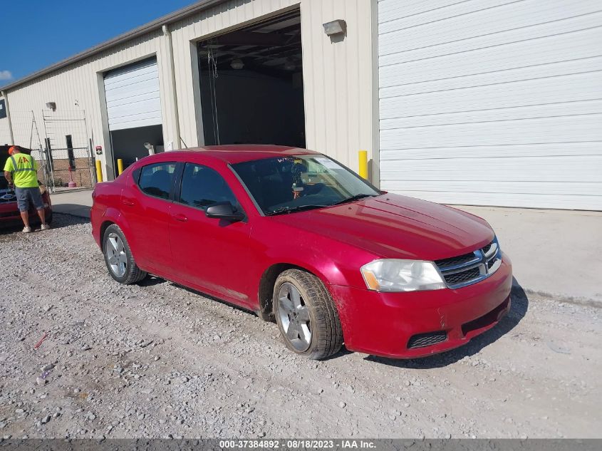 2014 DODGE AVENGER SE - 1C3CDZAB0EN113340