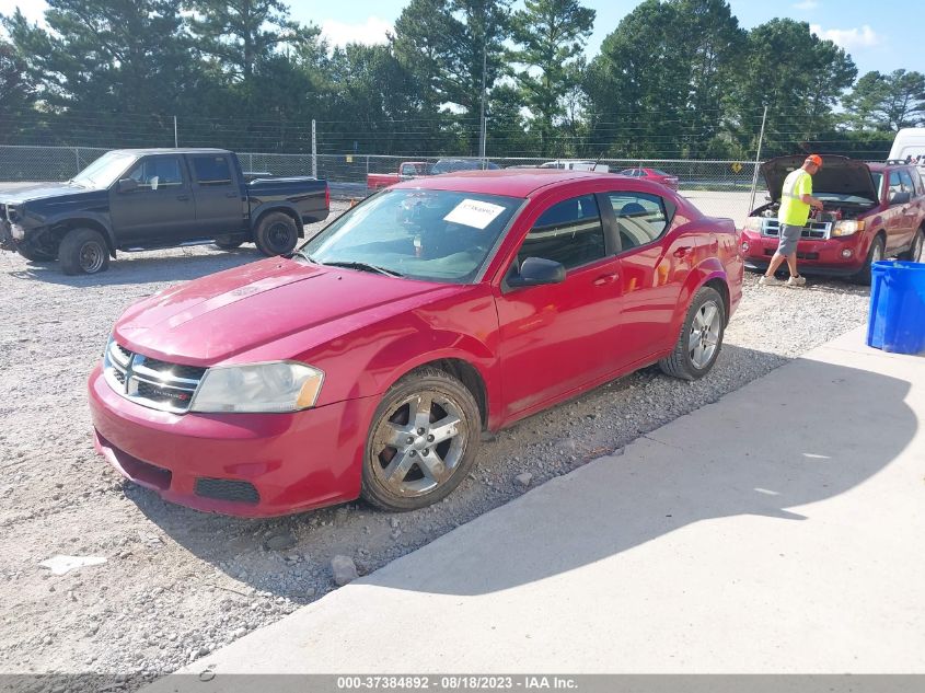 2014 DODGE AVENGER SE - 1C3CDZAB0EN113340