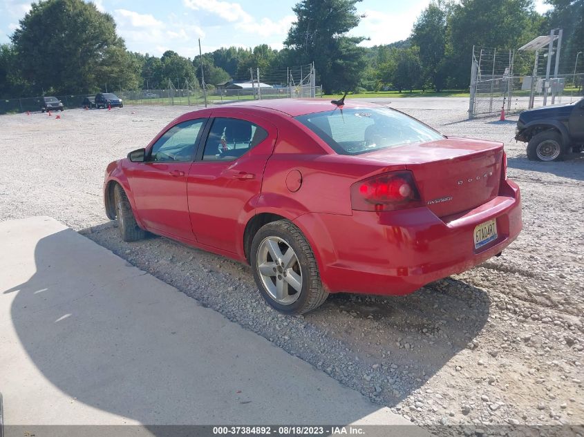 2014 DODGE AVENGER SE - 1C3CDZAB0EN113340