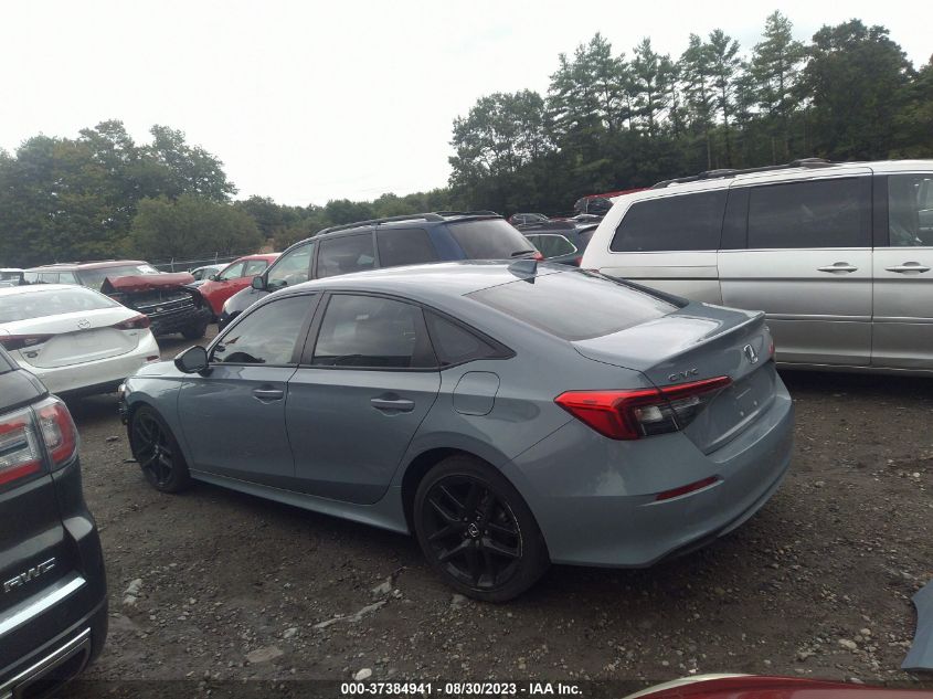 2022 HONDA CIVIC SEDAN SPORT - 2HGFE2F51NH553139