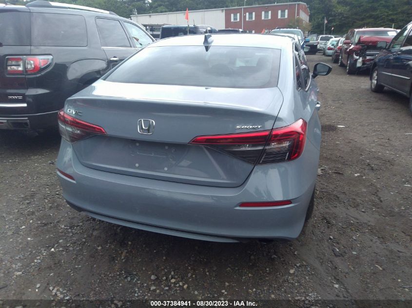2022 HONDA CIVIC SEDAN SPORT - 2HGFE2F51NH553139