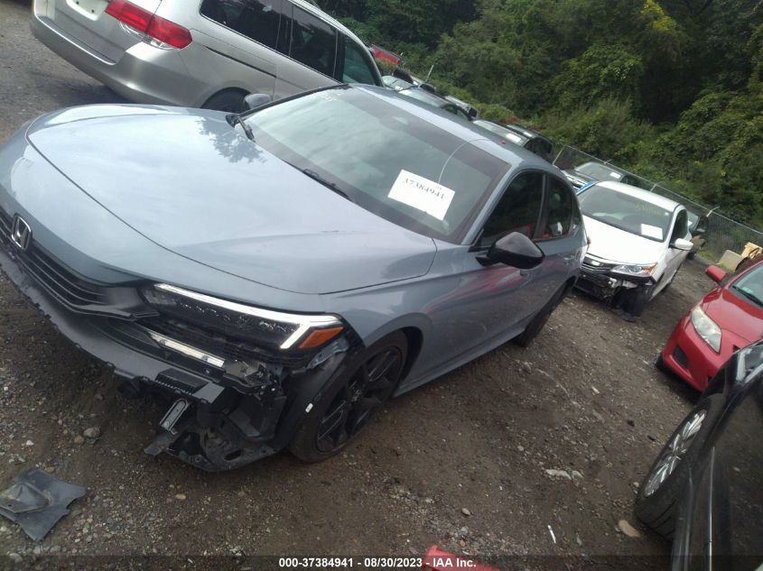 2022 HONDA CIVIC SEDAN SPORT - 2HGFE2F51NH553139