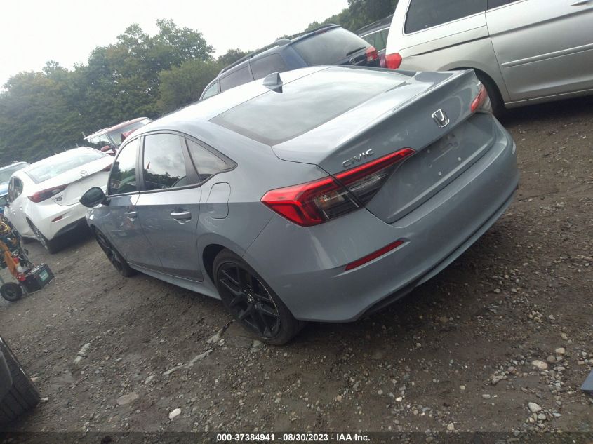 2022 HONDA CIVIC SEDAN SPORT - 2HGFE2F51NH553139