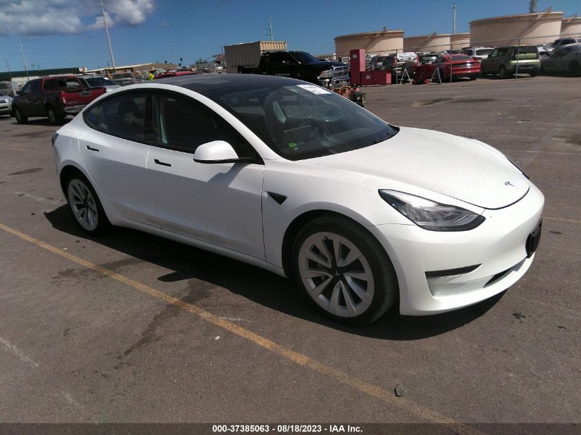 5YJ3E1EA4MF850369 Tesla Model 3 STANDARD RANGE PLUS