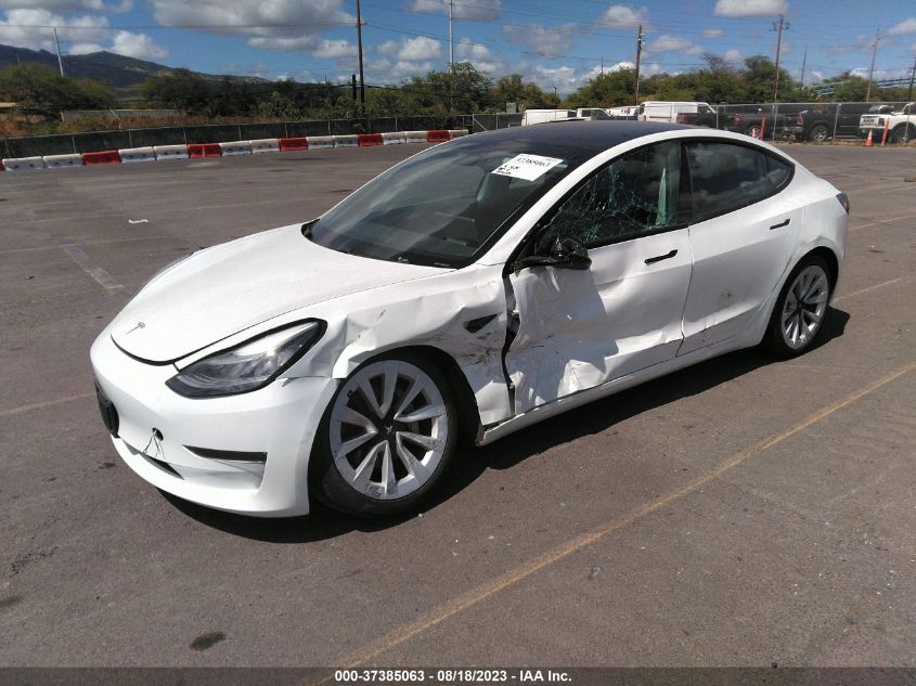 5YJ3E1EA4MF850369 Tesla Model 3 STANDARD RANGE PLUS 2