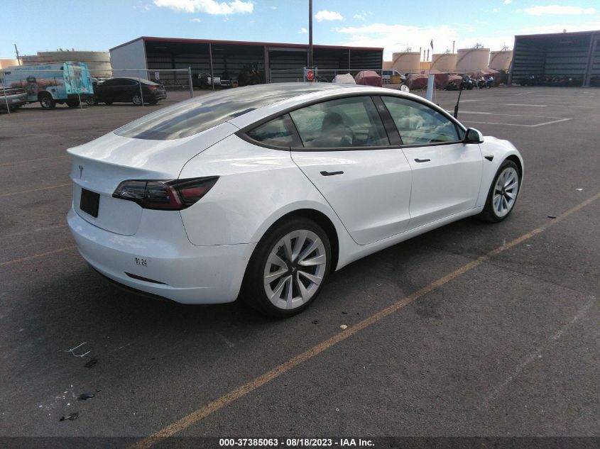 5YJ3E1EA4MF850369 Tesla Model 3 STANDARD RANGE PLUS 4