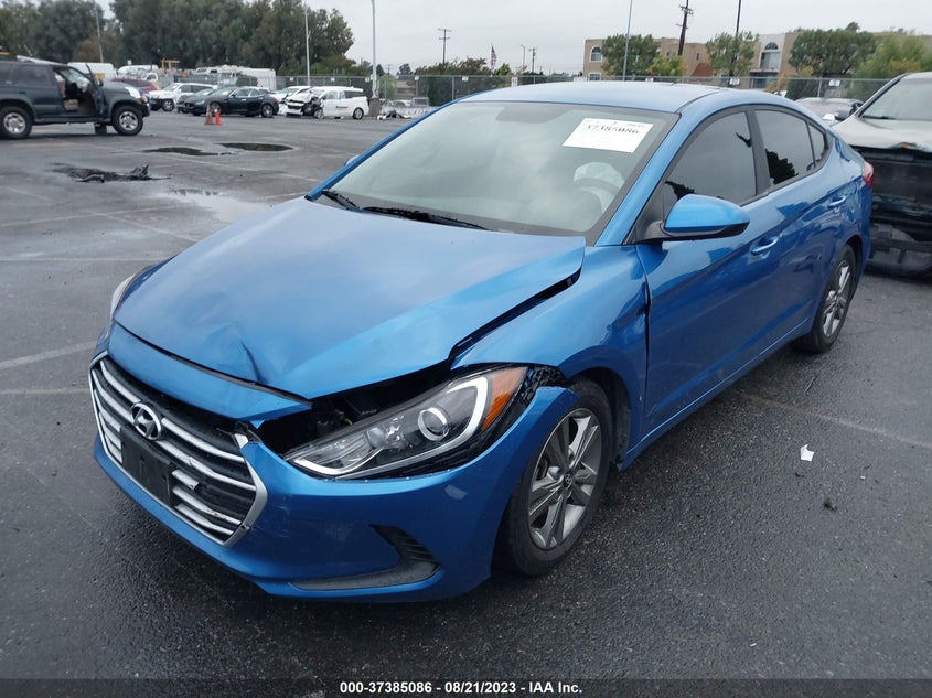 VIN 5NPD84LF6JH245259 2018 HYUNDAI ELANTRA SEL