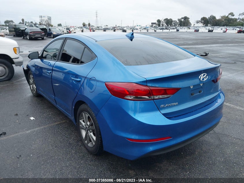 VIN 5NPD84LF6JH245259 2018 HYUNDAI ELANTRA SEL