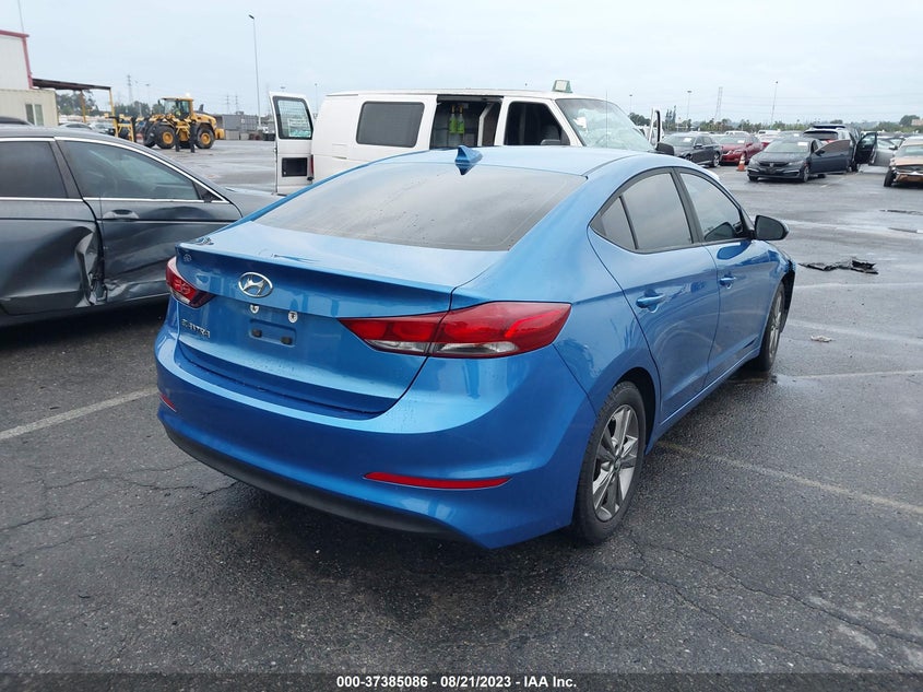 VIN 5NPD84LF6JH245259 2018 HYUNDAI ELANTRA SEL