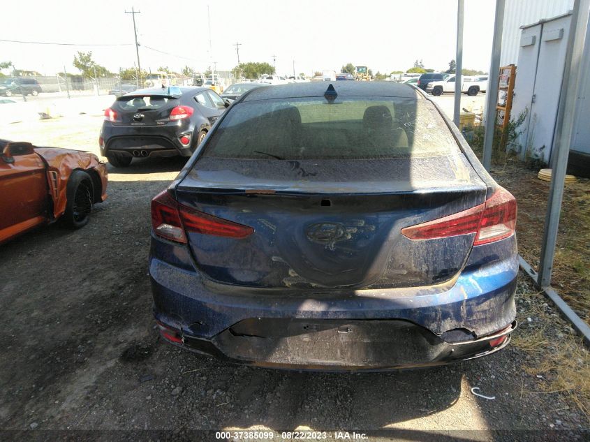 2019 HYUNDAI ELANTRA SEL - 5NPD84LF4KH434588