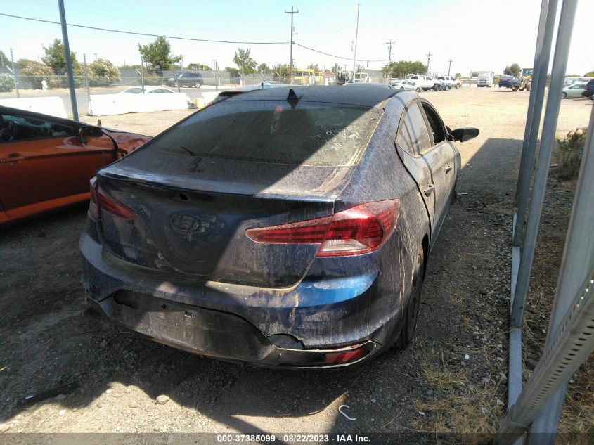 2019 HYUNDAI ELANTRA SEL - 5NPD84LF4KH434588