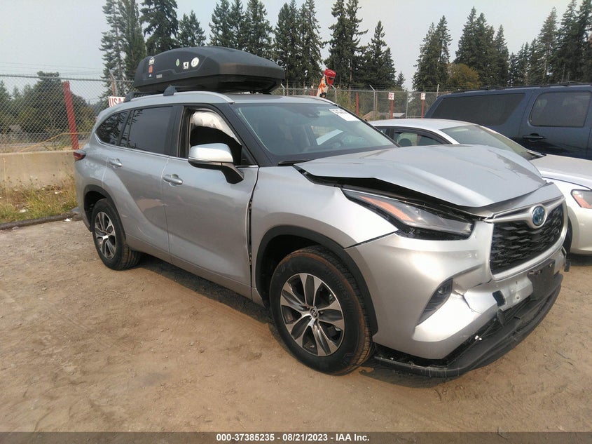 VIN 5TDKARAH9PS526455 2023 TOYOTA HIGHLANDER HYBRID