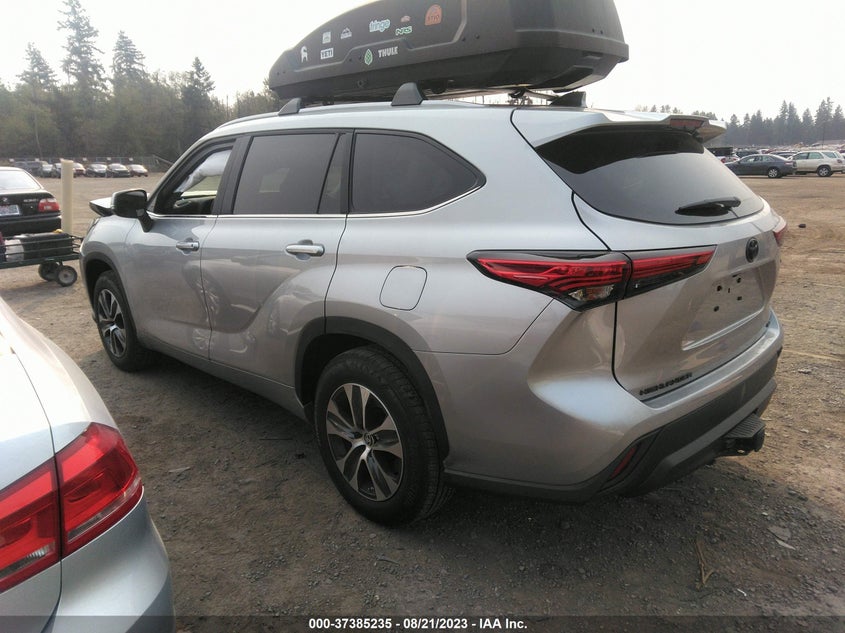 VIN 5TDKARAH9PS526455 2023 TOYOTA HIGHLANDER HYBRID