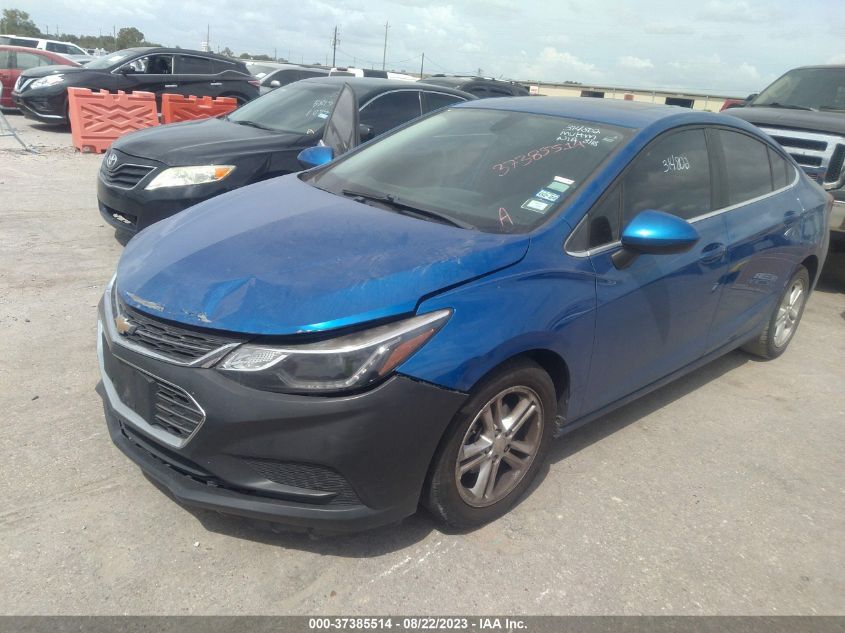 2016 CHEVROLET CRUZE LT - 1G1BE5SM2G7314802