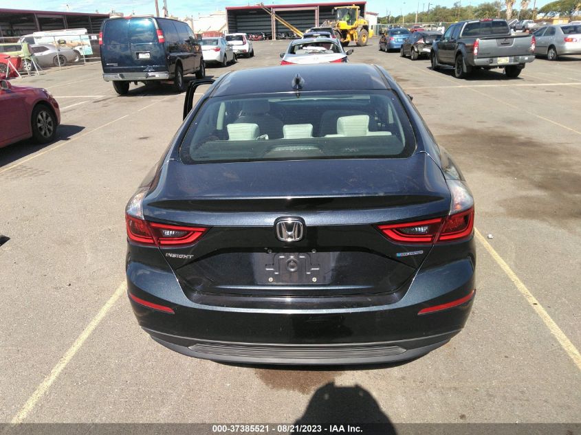 2020 HONDA INSIGHT EX - 19XZE4F51LE014245