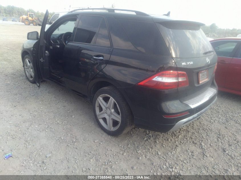 2014 MERCEDES-BENZ M-CLASS ML 350 - 4JGDA5JB7EA301051