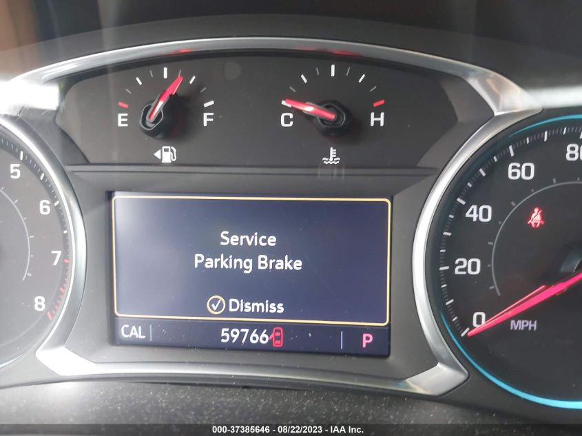 2020 CHEVROLET TRAVERSE LT CLOTH - 1GNERGKW8LJ143077