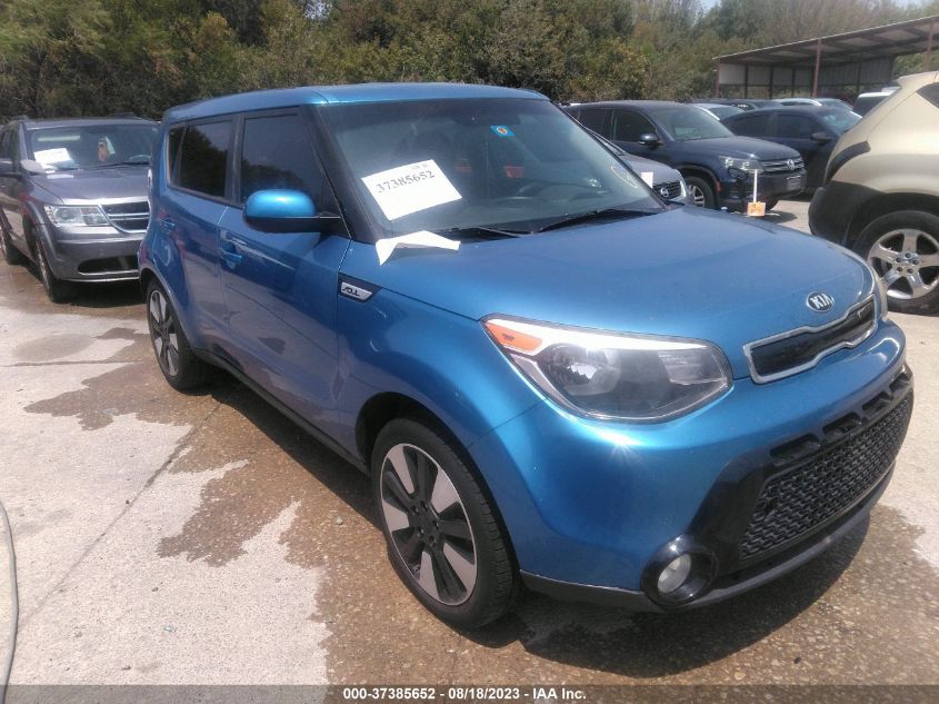 2016 KIA SOUL + - KNDJP3A53G7356116