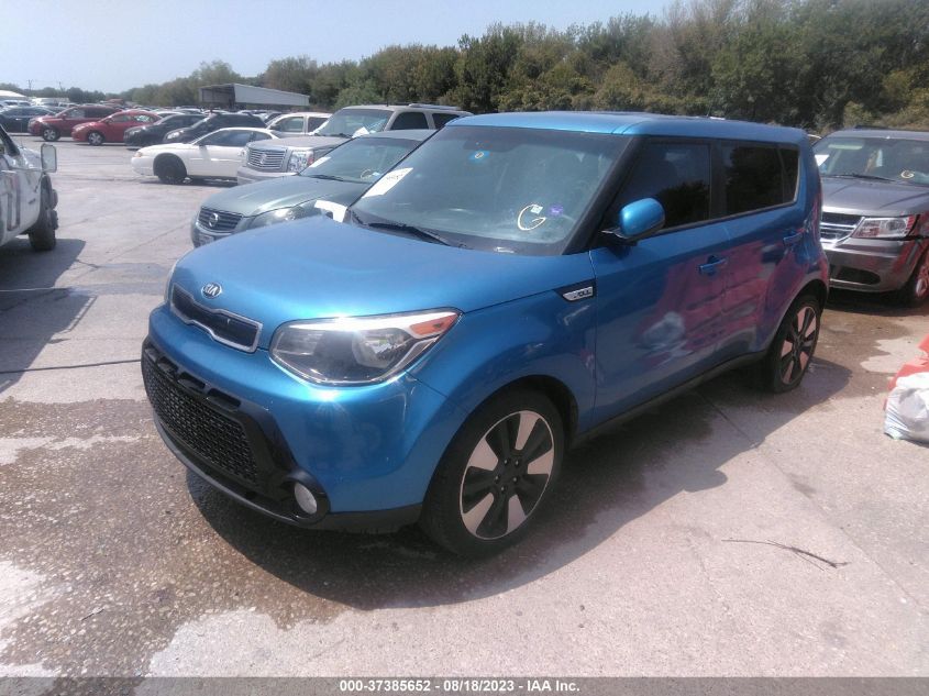 2016 KIA SOUL + - KNDJP3A53G7356116