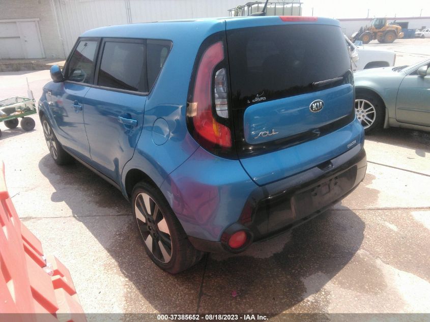 2016 KIA SOUL + - KNDJP3A53G7356116