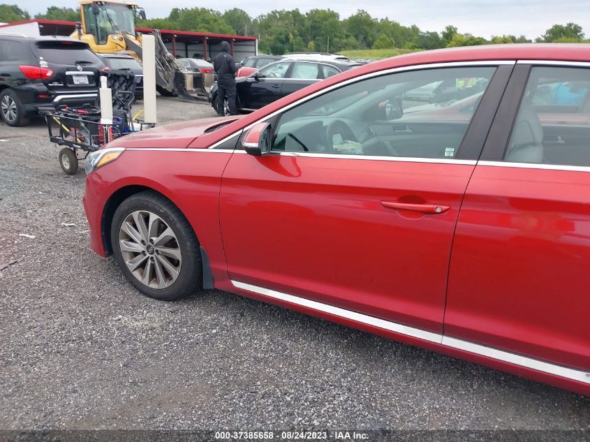 2017 HYUNDAI SONATA SPORT - 5NPE34AF5HH442083