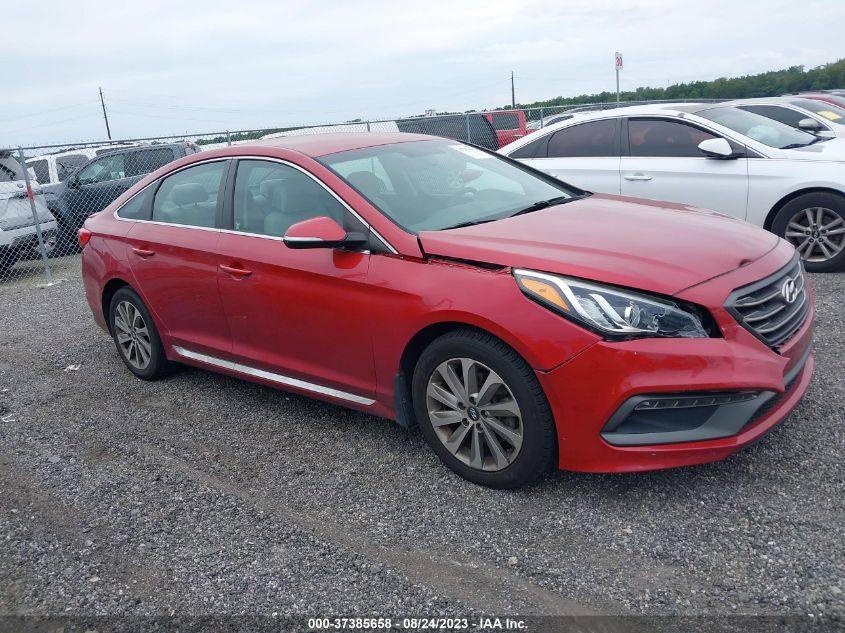 2017 HYUNDAI SONATA SPORT - 5NPE34AF5HH442083