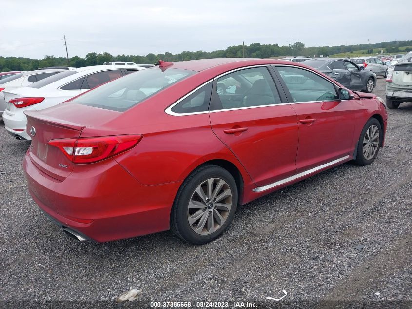 2017 HYUNDAI SONATA SPORT - 5NPE34AF5HH442083