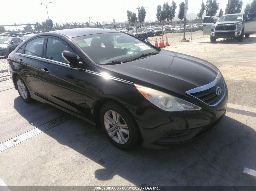 2014 HYUNDAI SONATA GLS - 5NPEB4AC9EH940596