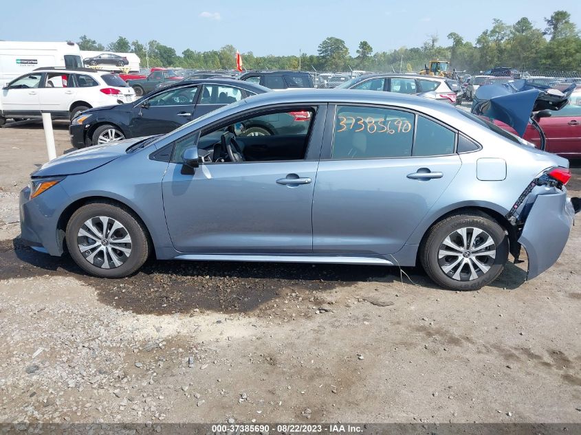 2022 TOYOTA COROLLA HYBRID LE - JTDEAMDE4NJ048277