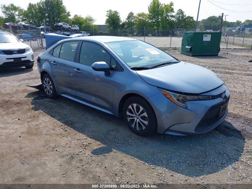 2022 TOYOTA COROLLA HYBRID LE - JTDEAMDE4NJ048277