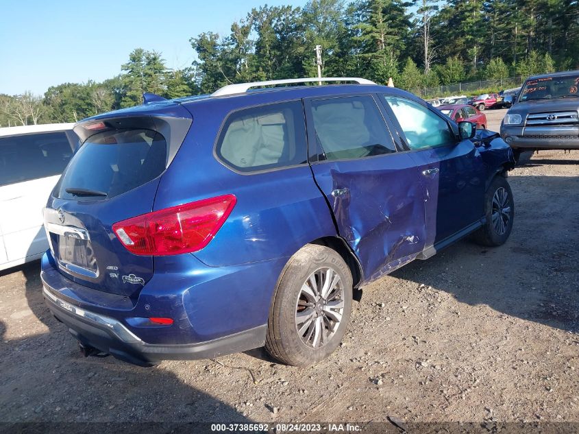 VIN 5N1DR2MM1KC592098 2019 NISSAN PATHFINDER SV
