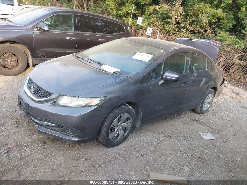 2015 HONDA CIVIC SEDAN LX - 19XFB2F56FE242830