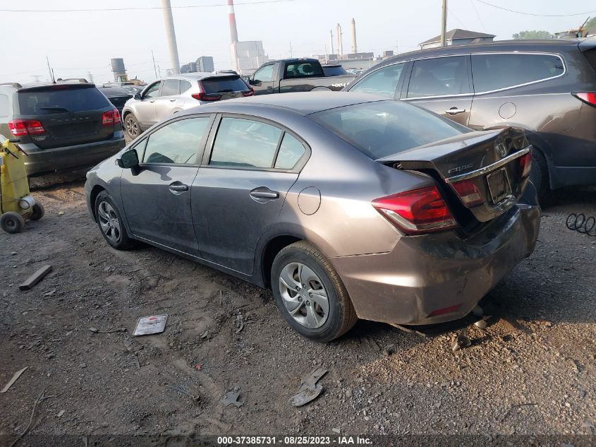 2015 HONDA CIVIC SEDAN LX - 19XFB2F56FE242830
