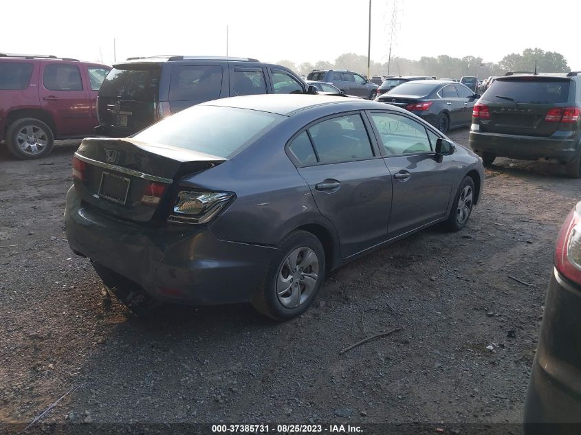 2015 HONDA CIVIC SEDAN LX - 19XFB2F56FE242830