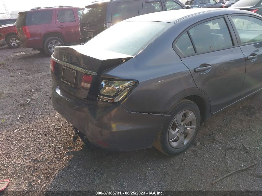 2015 HONDA CIVIC SEDAN LX - 19XFB2F56FE242830