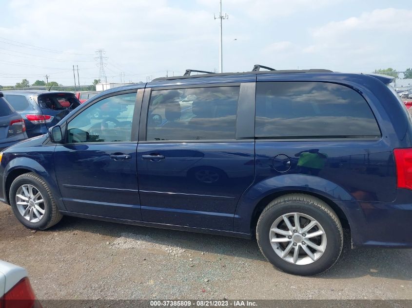2016 DODGE GRAND CARAVAN SXT - 2C4RDGCG2GR209821
