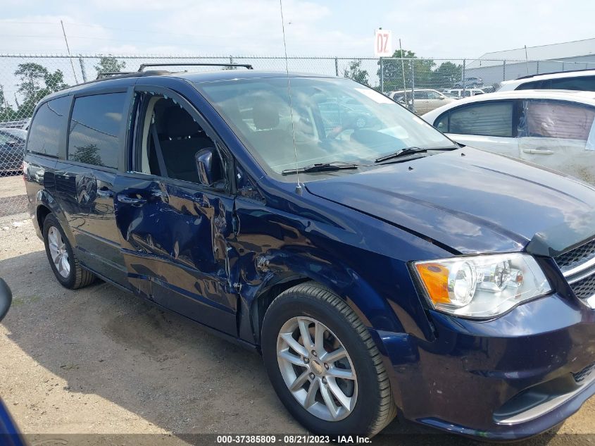 2016 DODGE GRAND CARAVAN SXT - 2C4RDGCG2GR209821