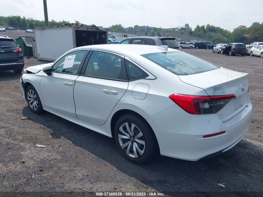 2022 HONDA CIVIC SEDAN LX - 2HGFE2F27NH533421