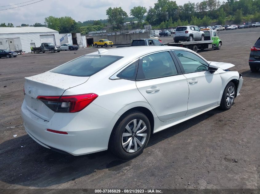 2022 HONDA CIVIC SEDAN LX - 2HGFE2F27NH533421