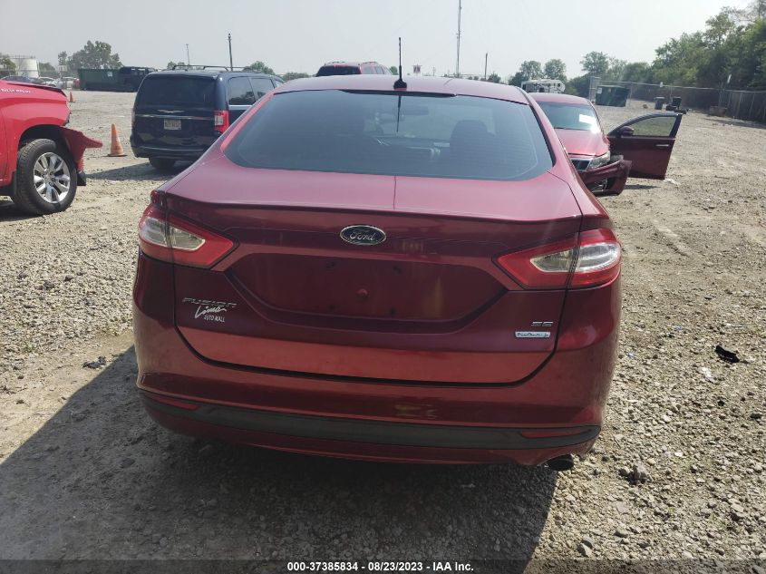 2013 FORD FUSION SE - 3FA6P0HR3DR185049